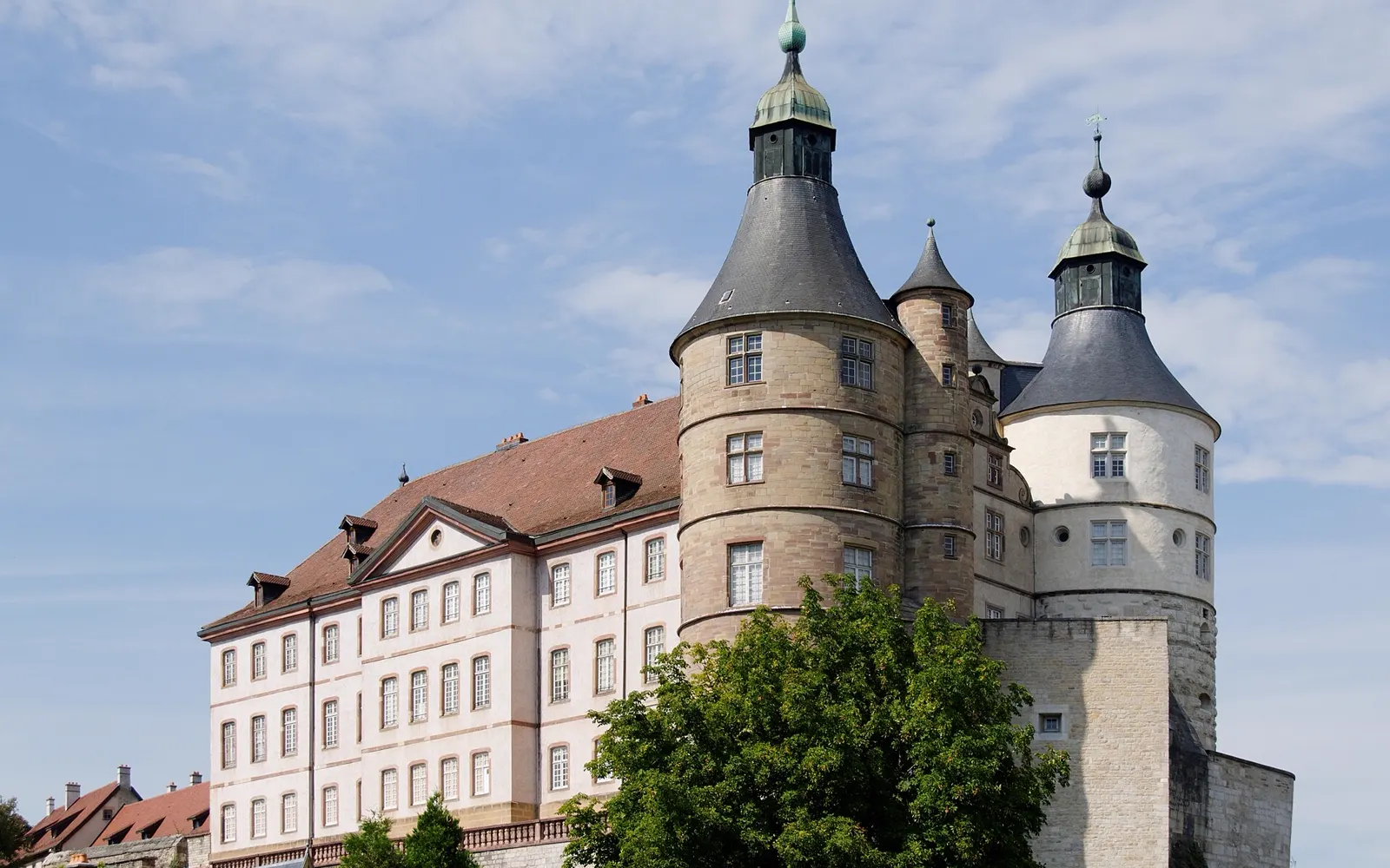 Le château des ducs de Wurtemberg à Montbéliard